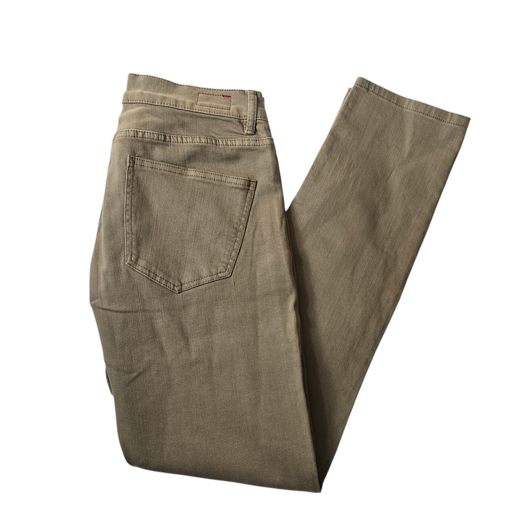 Marine Layer Khaki Brown Denim Slim Casual Jeans‎ Mens Size 33x32 Slim